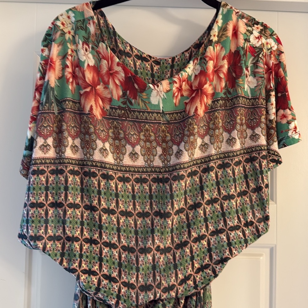 FARM Rio Multicolor Floral Maxi Dress - Picture 9 of 14